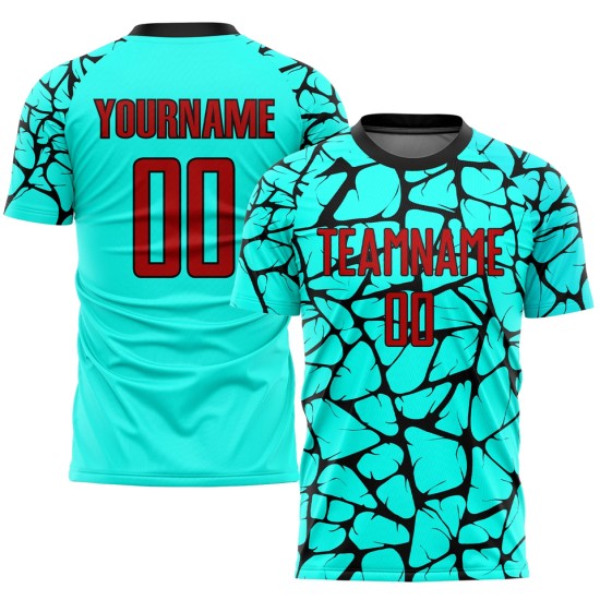 Neueste sublimierte Fußballtrikots – kurzarm Trainingsbekleidung, Trikots